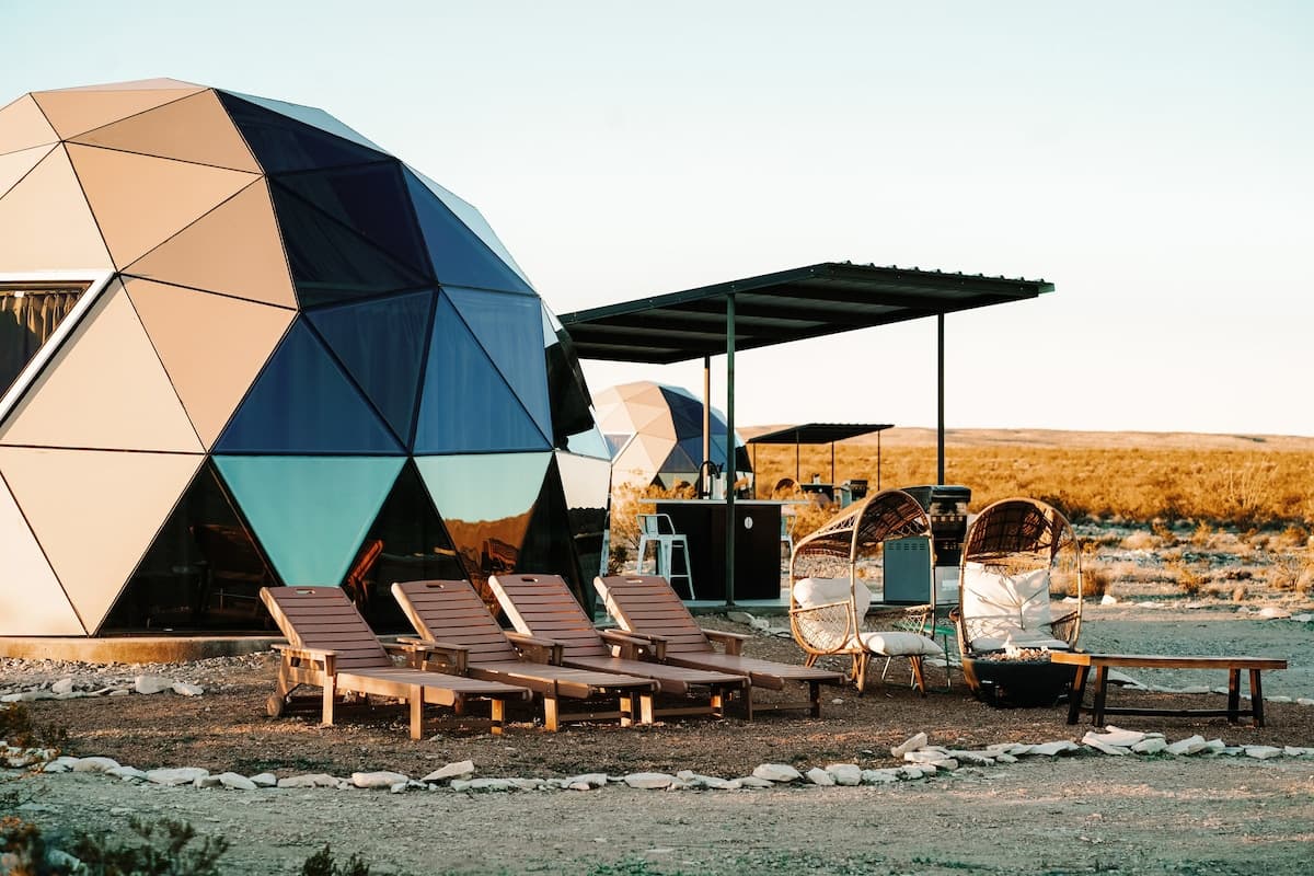 Luxury Glamping Dome Near Big Bend