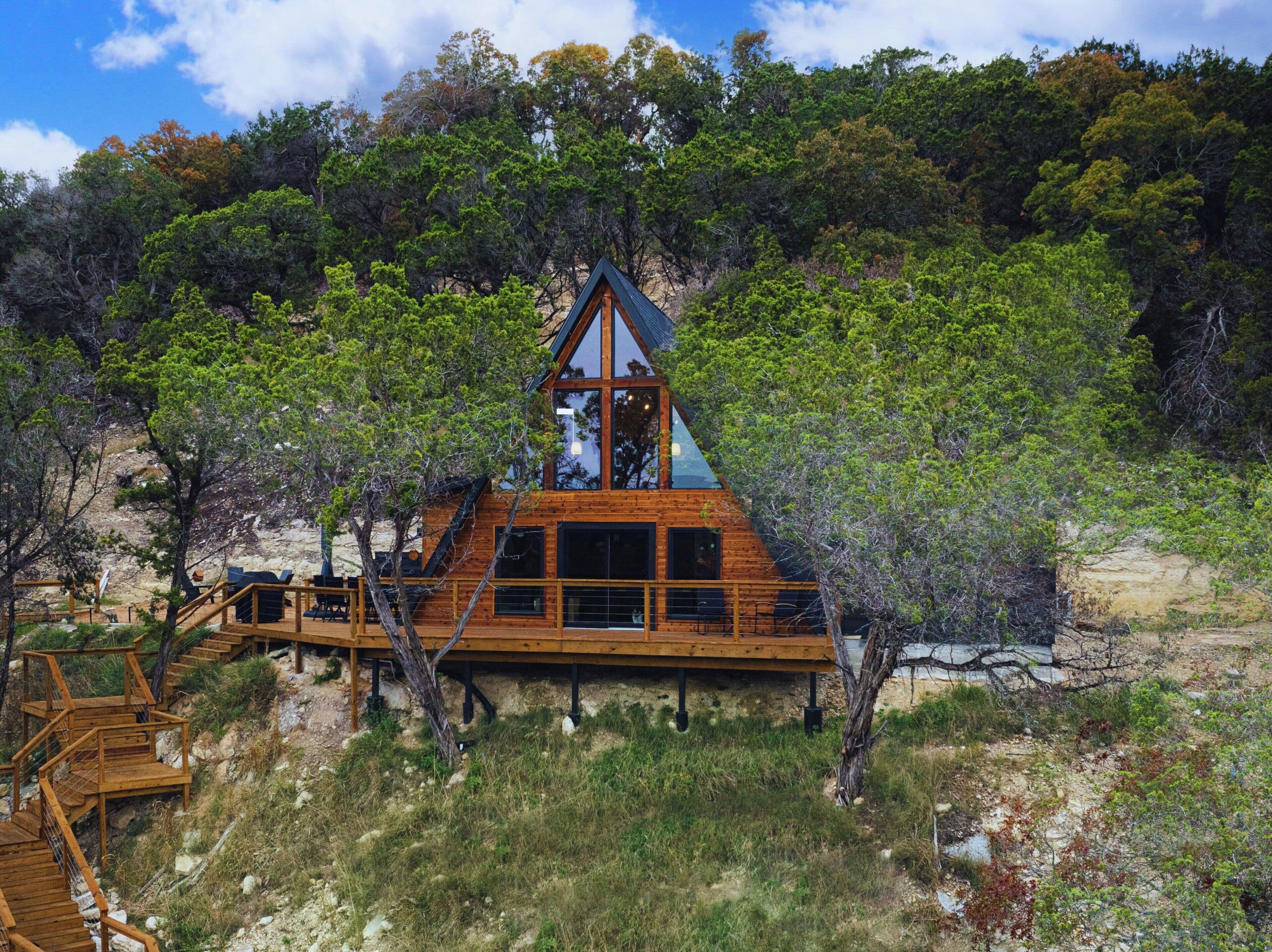 Stunning A-Frame on Canyon Lake