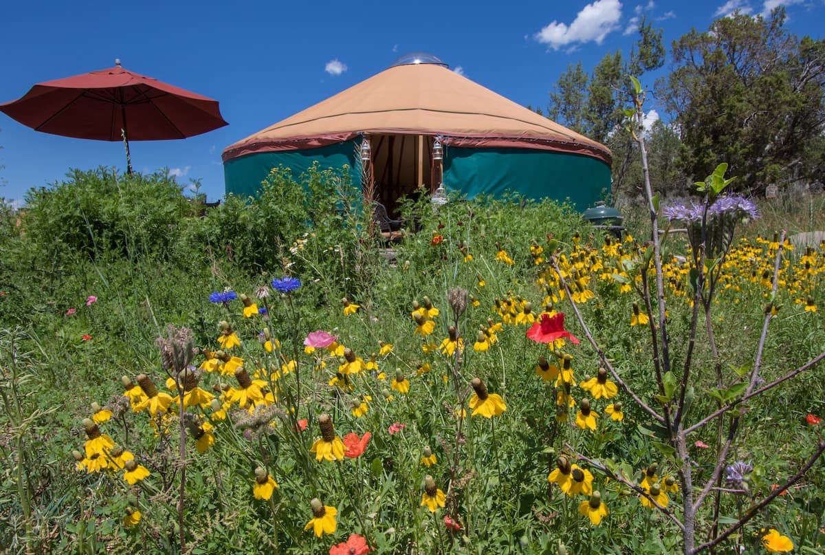 Dreamy Colorado Farm Yurt