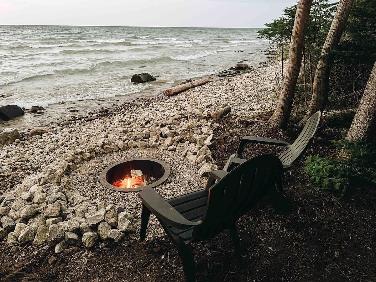 Moody Lake Huron Escape A-Frame