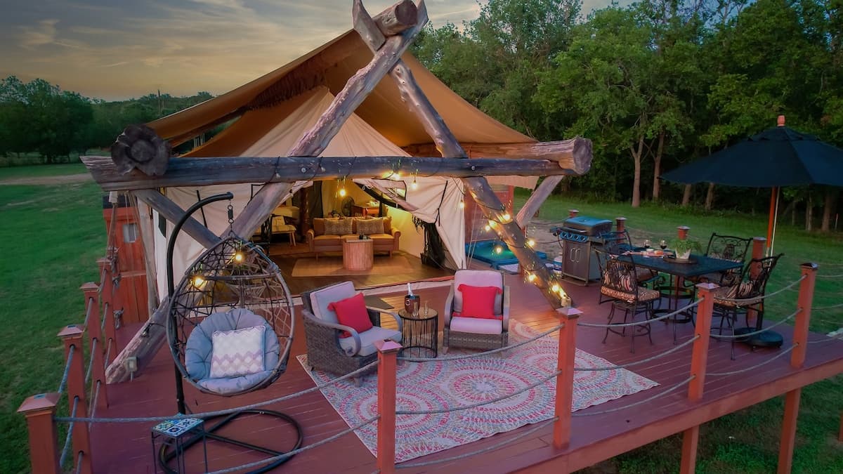 Hill Country Yurt — Marble Falls