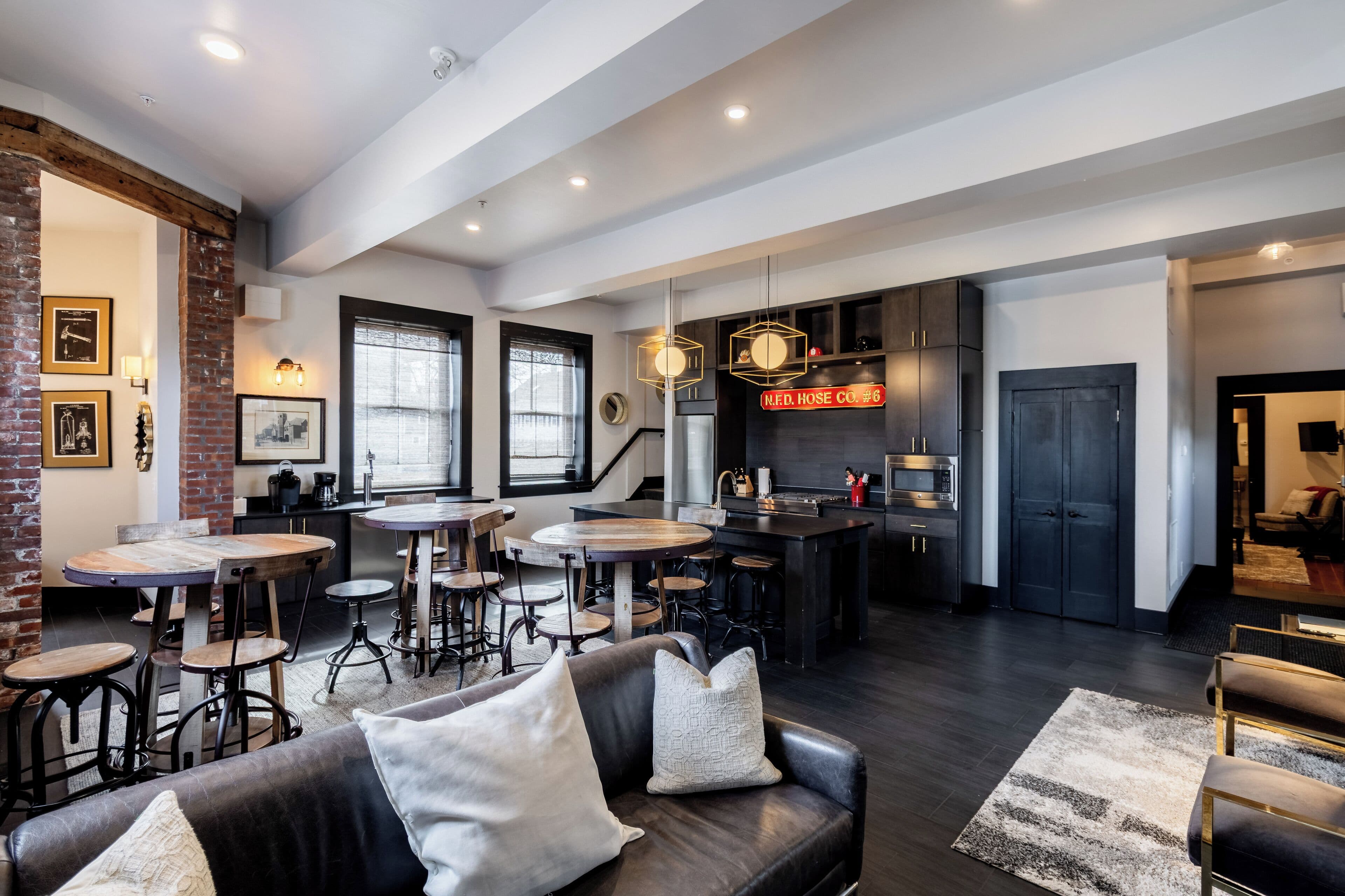 Converted Historic Newport Firehouse