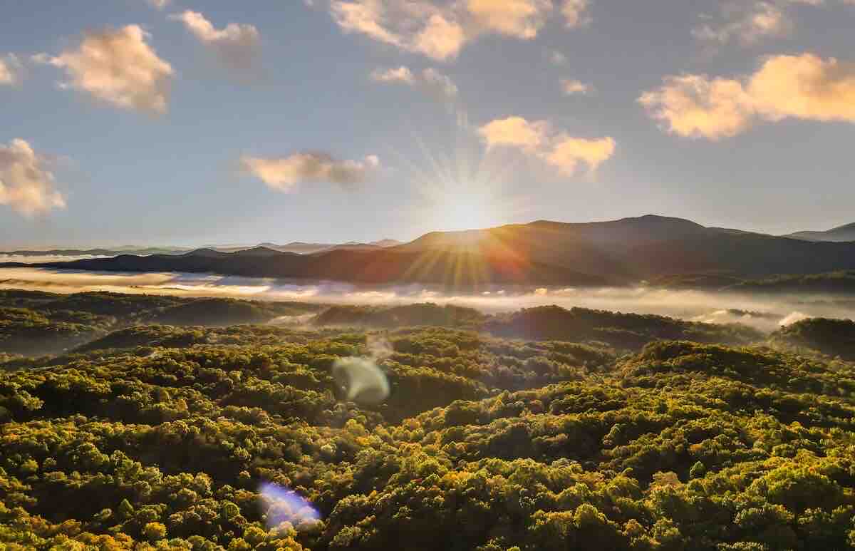 A Walk in the Clouds — Blue Ridge A-Frame
