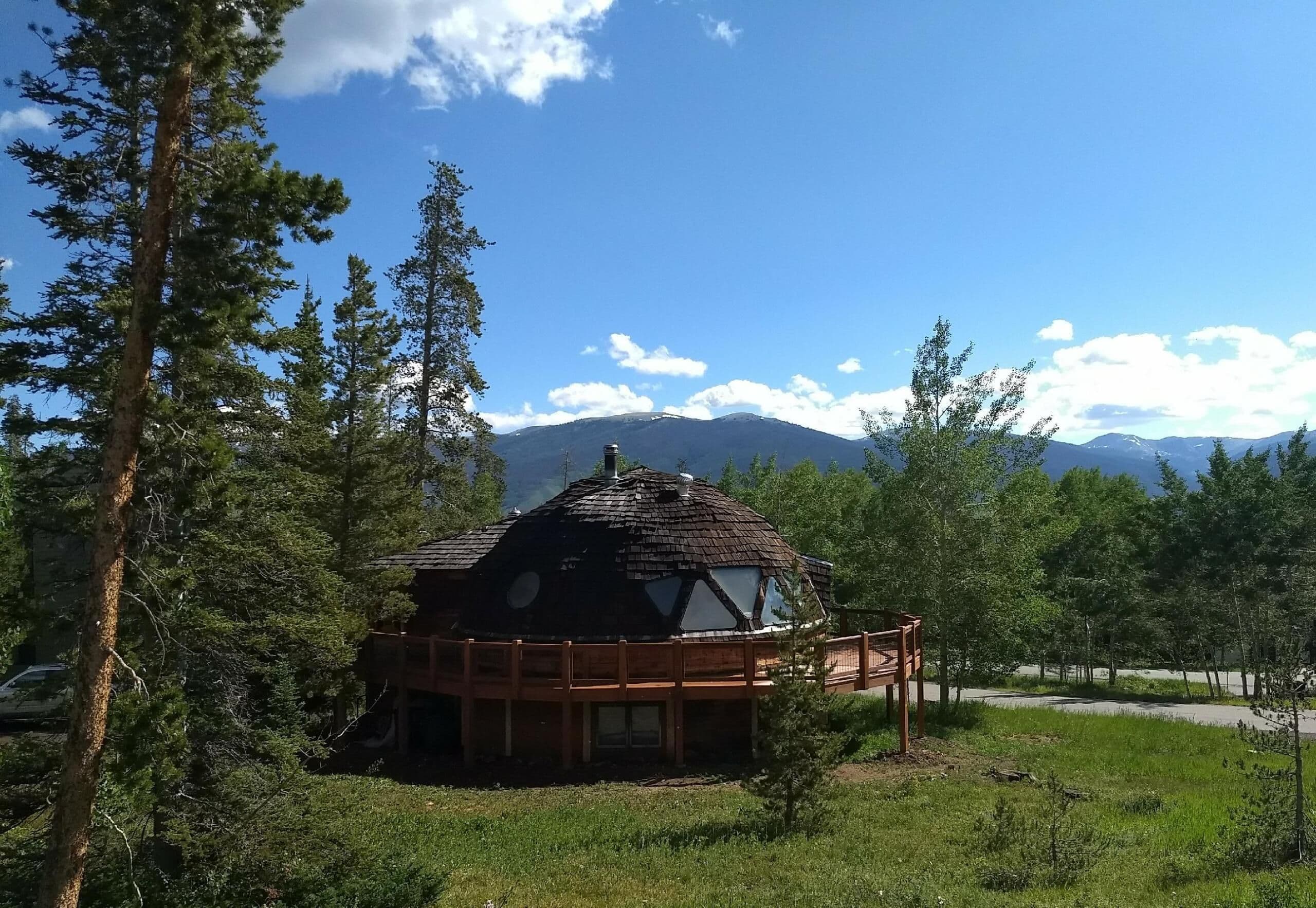 Summit County Geodesic Dome at 9,200 Feet
