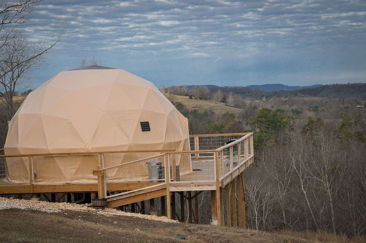 Romantic Mountain Escape Dome