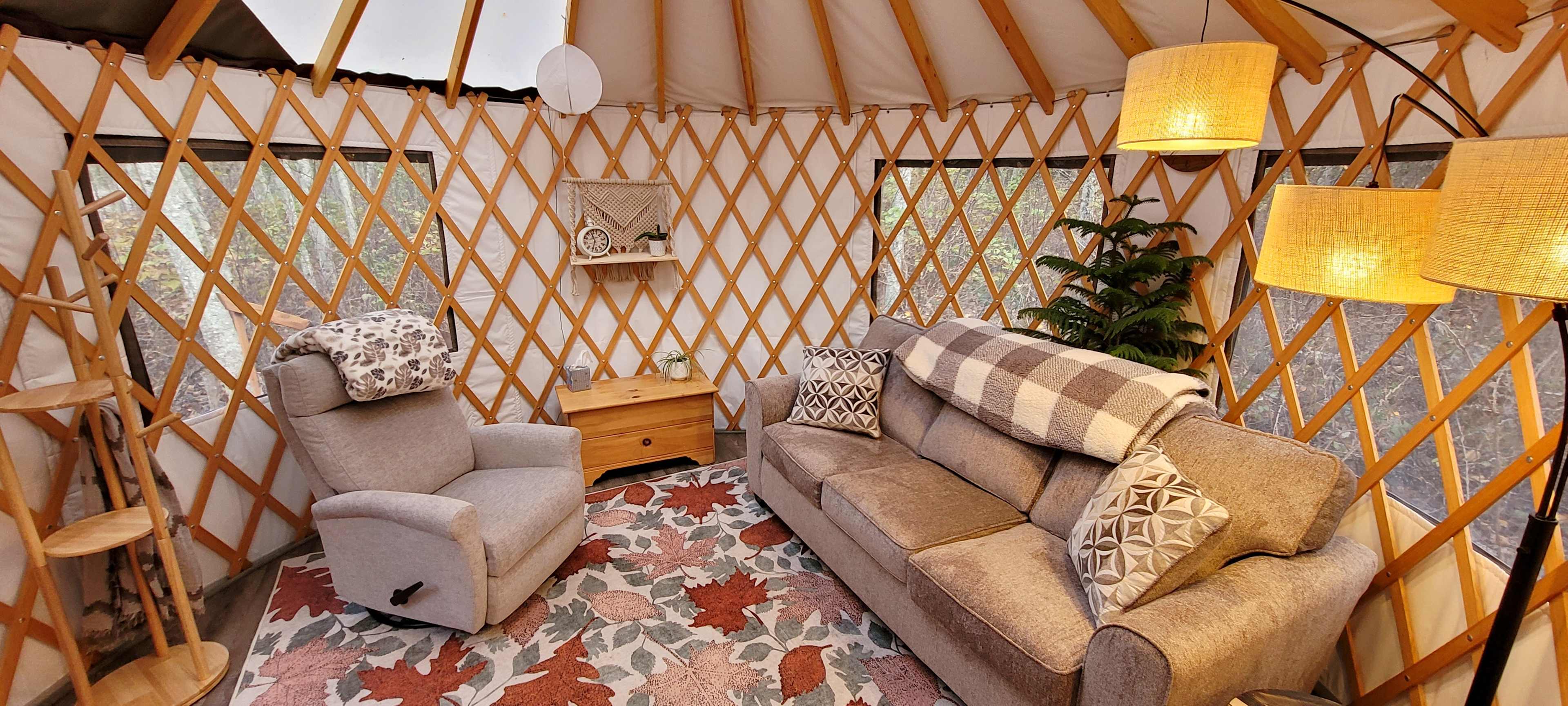 Hideaway Glamping Yurt