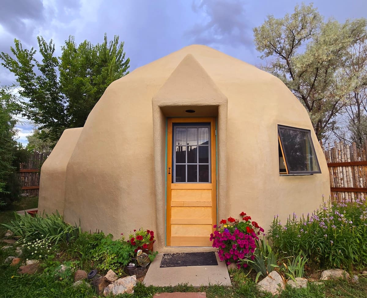 Geodesic Earth Dome Near Taos