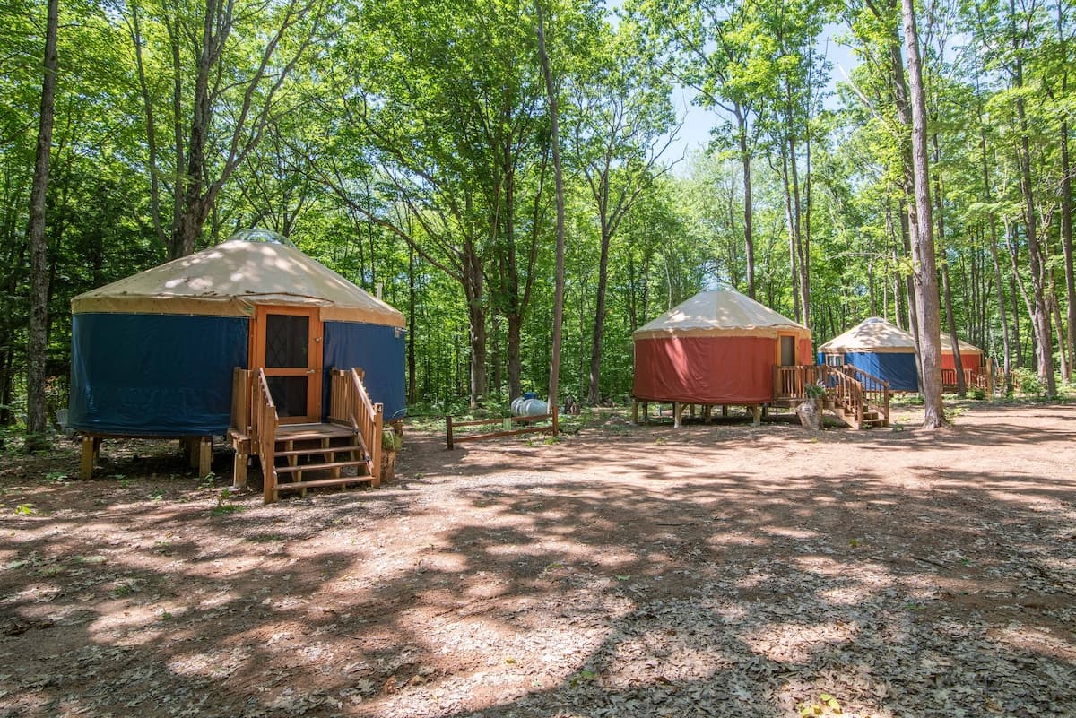 Turtle Yurts — Lake Superior