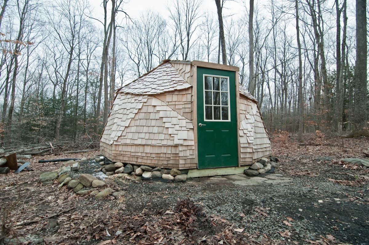 Geodesic Dome in the Connecticut Woods
