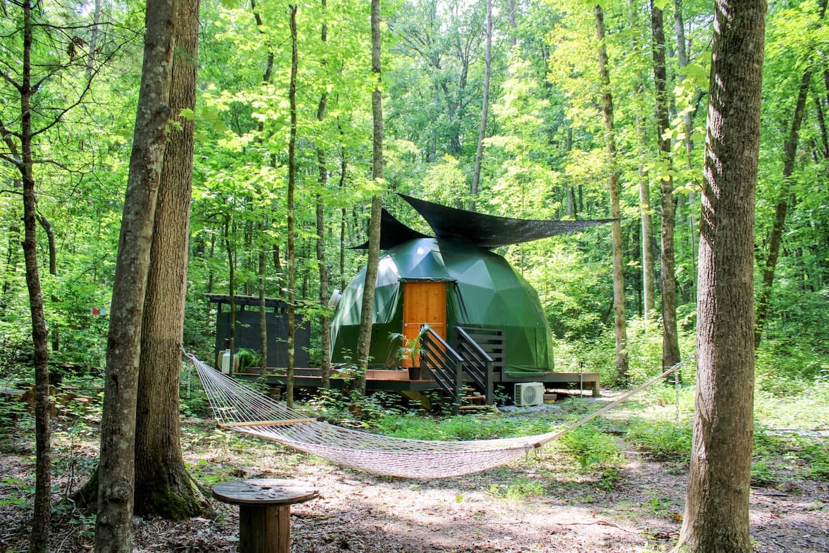 Geodesic Dome on 22 Acre Forest