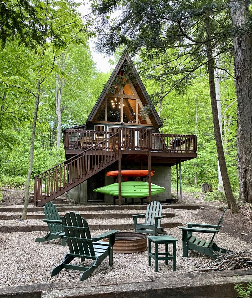 Michigan A-Frame — Summer on the Lakes