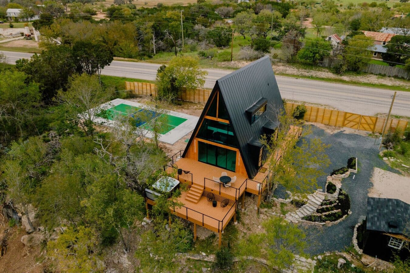 The Pedernales A-Frame